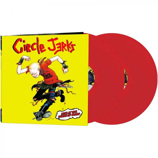 CIRCLE JERKS -LIVE A/RED-2LP - Click Image to Close