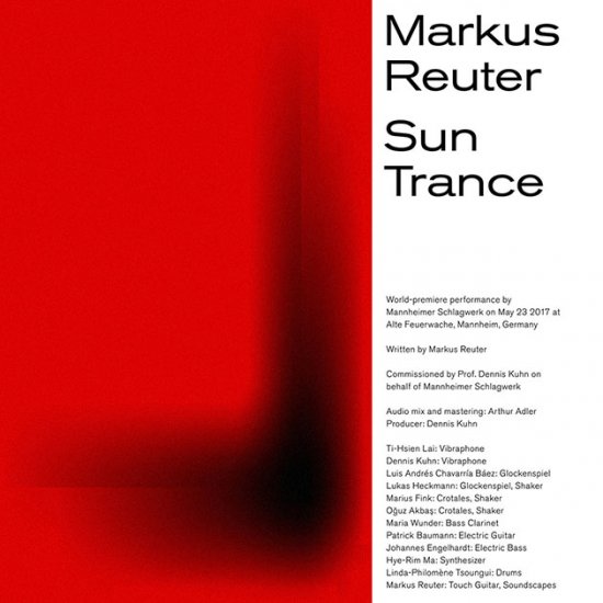 REUTER, MARKUS -SUN TRANCE-CD - Clicca l'immagine per chiudere