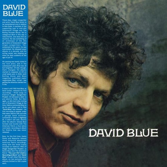 BLUE, DAVID -DAVID BLUE-LP - Clicca l'immagine per chiudere