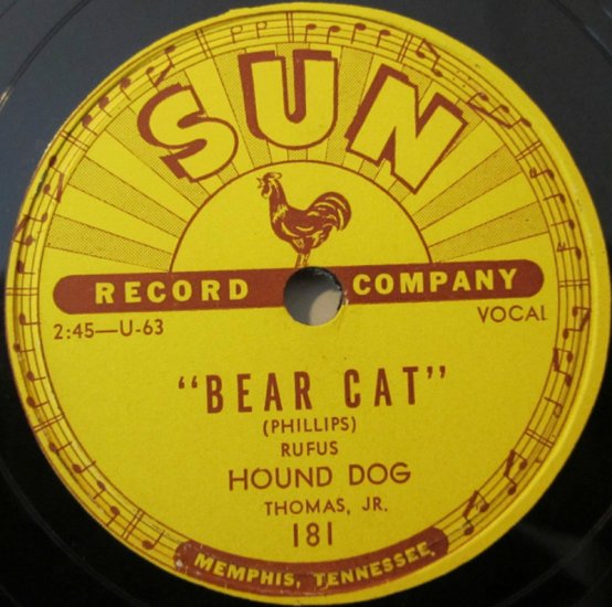 THOMAS JR RUFUS-BEAR CAT /-7" - Clicca l'immagine per chiudere